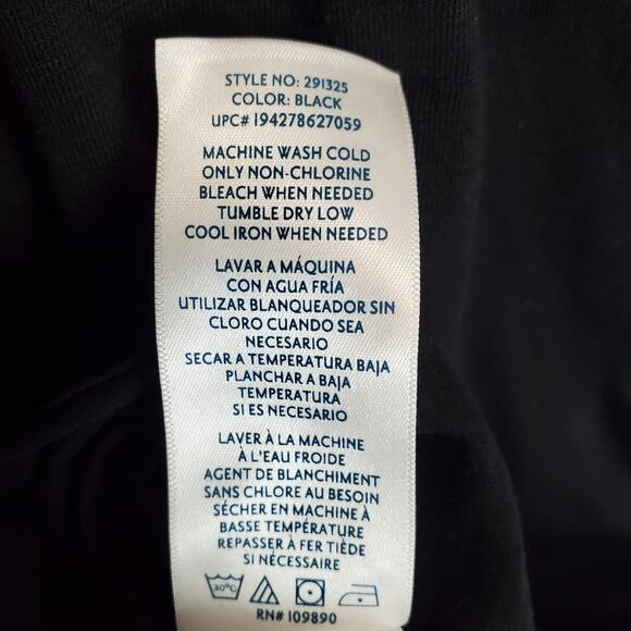 Seven7 Black Tiered Cottagecore Dress Sz 1X Ruffle Pleated Stretchy Pockets NWT - Picture 7 of 16